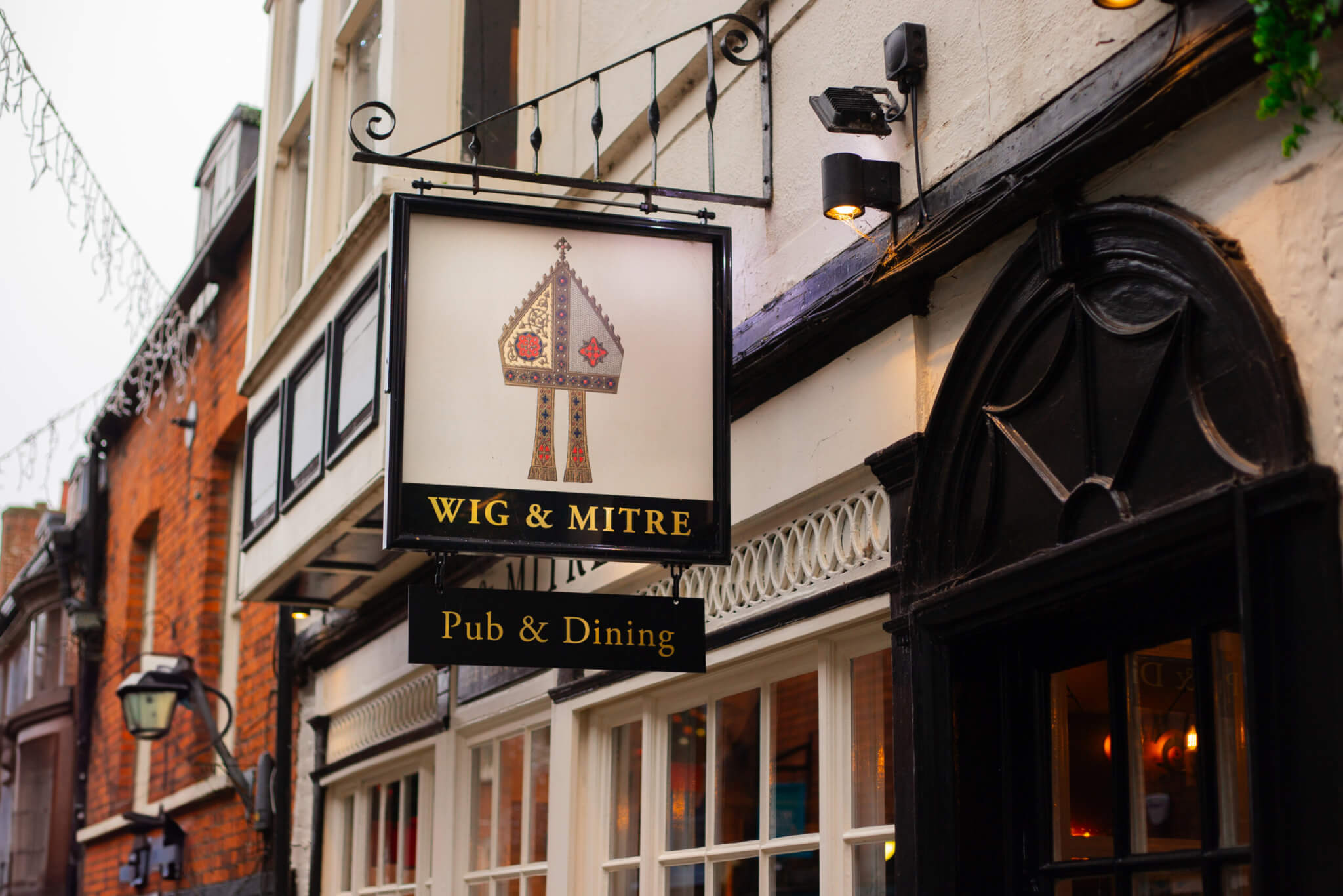 locals favourite pub Lincoln Wig Mitre scaled